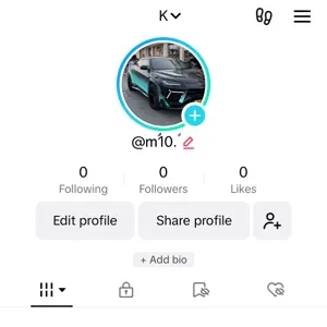 Tiktok 3 letter user ( M10 ) 