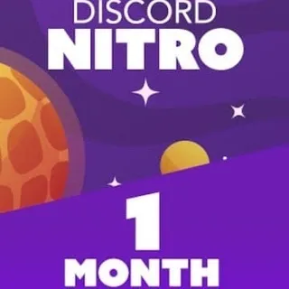 Discord nitro 1 month + 2 boost server ( Instant delivery 🚚)