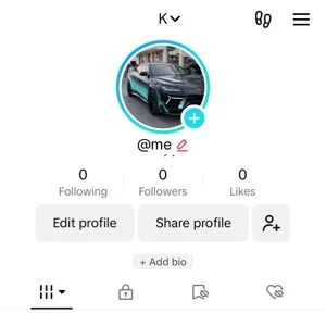 Tiktok 2 letter user ( me ) 