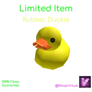 Rubber Duckie - Limited