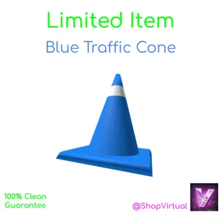 Blue Traffic Cone - Limited