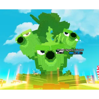 11.9 kg Brussel Sprouts/ 116k dps level 1