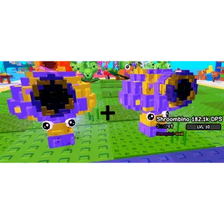 1+1 free  SHROOMBINO| 182 K DPS| LVL10