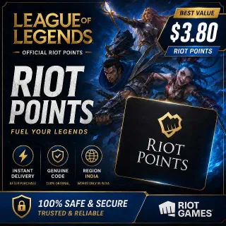 LEAGUE OF LEGEND 575 RP POINTS