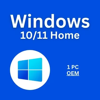 Windows 10 / 11 Home Edition License Serial Key [OEM] INSTANT DELIVERY