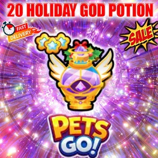 20 holiday god potion