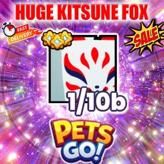 huge kitsune fox pets go