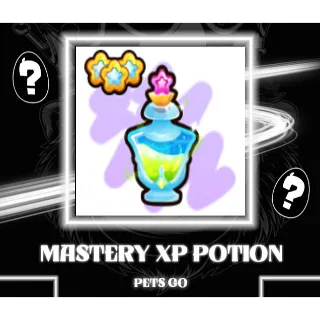 500x mastery xp potion pets go