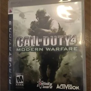 PS3 Call of Duty 4: Modern Warfare