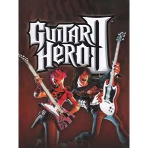 FREE SHIPPING!!!! PS2 Guitar Hero II (game only)