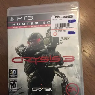 FREE SHIPPING!!!! PS3 Hunter Edition Crysis 3