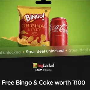 Bing & Coke 100₹ Code