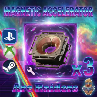 Magnetic Accelerator x3