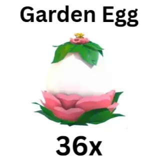 36x Garden Eggs