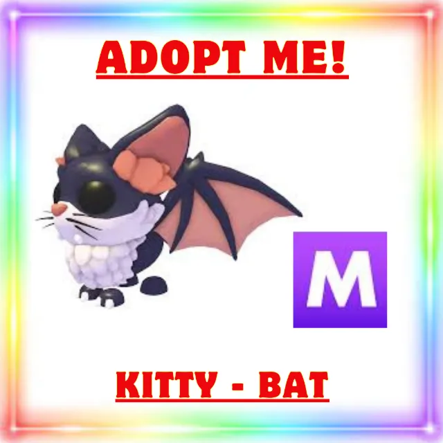 mega kitty bat - Adopt Me Game Item - Gameflip