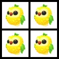 4x Pineapple Owl