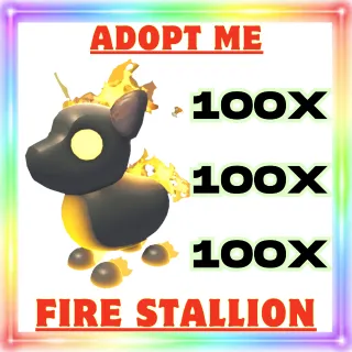 100x Fire Stallion