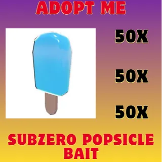 50x Subzero Popsicle Bait - Adopt Me