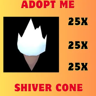 25x Shiver Cone Baits - Adopt Me