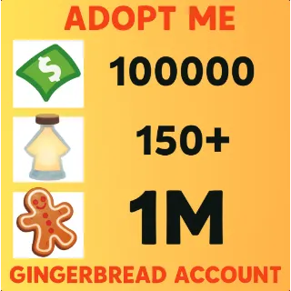Gingerbread Account - Adopt Me