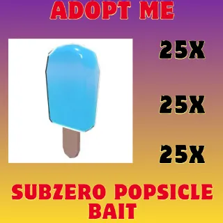 25x Subzero Popsicle Bait - Adopt Me