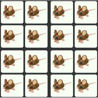 16x Field Mouse - Adopt me