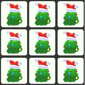 9x Christmas Fool Eggs