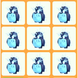 9x Frozen Penguin