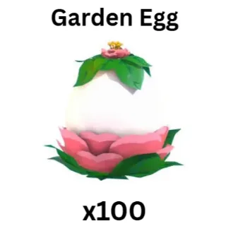 100x Garden Egg