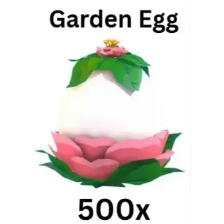 500x Garden Eggs