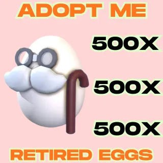 500x Retired Eggs