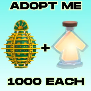 1000x Aztec Eggs + 1000 Age Up Potions 