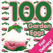 100x Garden Eggs