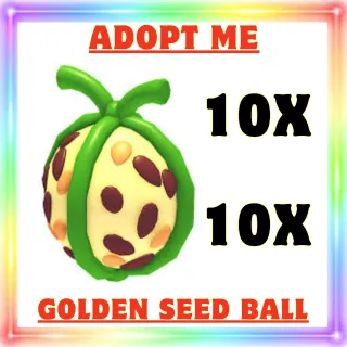 10x Golden Seed Ball