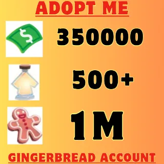 Age Up Potions + Bucks + Gingerbread