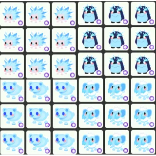 36x Stickers Bundle - Adopt Me