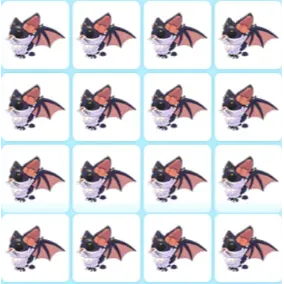 16x Kitty Bats