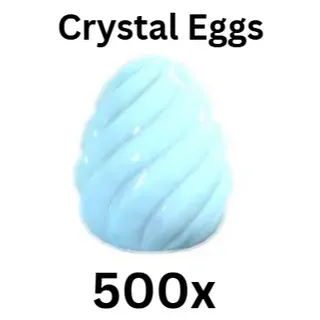 500x Crystal Eggs