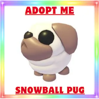 Snowball Pug