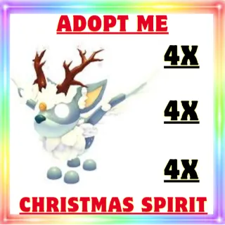 4x Christmas Spirit
