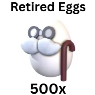 500x Retired Egg