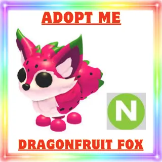 Neon Dragonfruit Fox