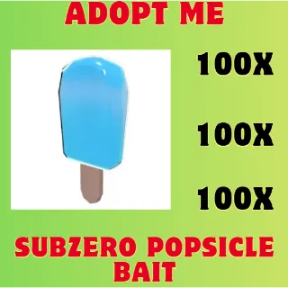 100x Subzero Popsicle Bait 