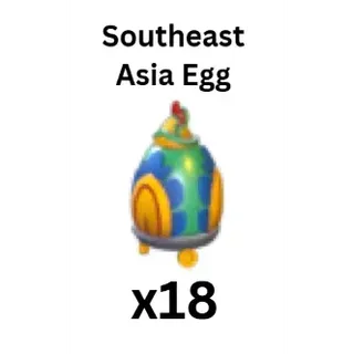 18x Southeast Asia Egg