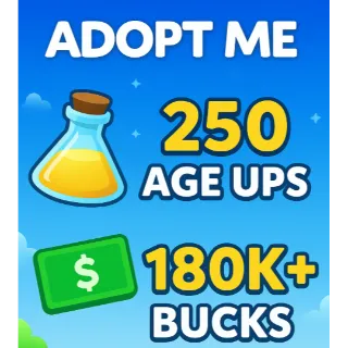 Bucks & Age up Potions - Adopt Me
