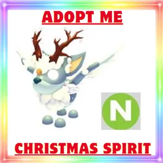 neon christmas spirit