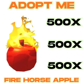 500x Fire Horse Apple