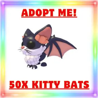 50x Kitty bat 