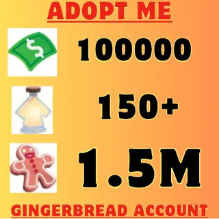Gingerbread Account - Adopt me