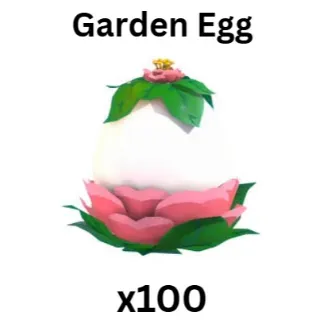 100x Garden Egg